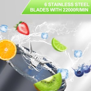 electric portable juicer fresh fruit mixer 700ml multifunctional usb rechargeable shakes smoothie blender outdoor mixing cup Electric Portable Juicer Fresh Fruit Mixer 700ML Multifunctional USB Rechargeable Shakes Smoothie Blender Outdoor Mixing Cup 3