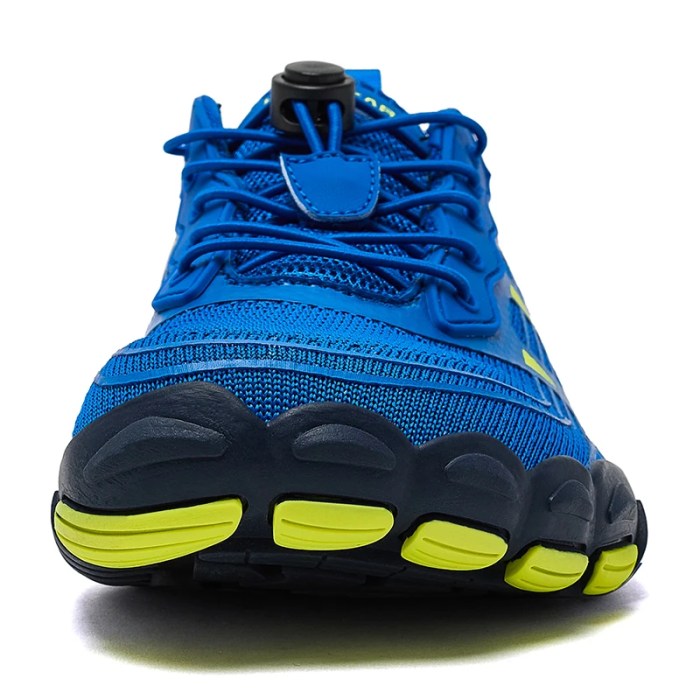 HOBIBEAR Wide Toe Barefoot Sneaker Unisex Non Slip Outdoor Athletic Shoes Elastic Band Beach Sneakers 6