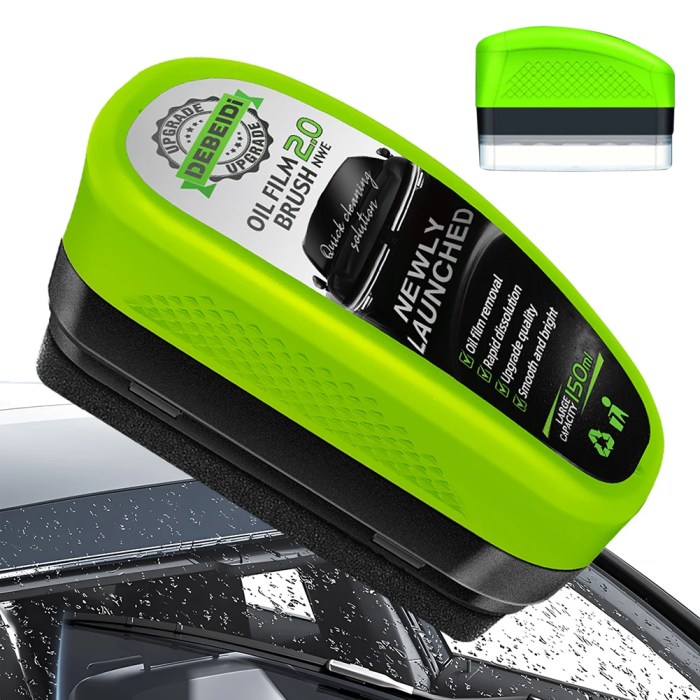 150ml Automotive Car Oil Film Cleaning Brush Hydrophobic Glass Coating for Windshield Portable Effective Oil Film Cleaning Tool 1