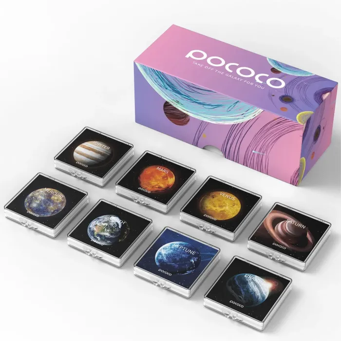 immersive planet discs for pococo galaxy projector, 5k ultra hd, 8 pieces (no projector) Immersive Planet - Discs for POCOCO Galaxy Projector, 5k Ultra HD, 8 Pieces (No Projector)
