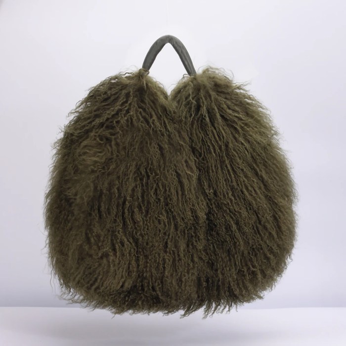 EA Mongolia Fur Handbag – Soft Plush Shoulder Hobo Bag for Women, Large Capacity Winter Bag 3