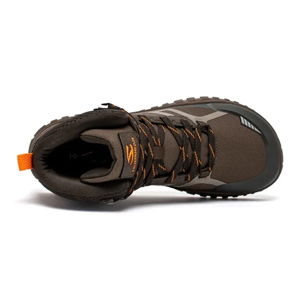 HOBIBEAR Mid Top Barefoot Shoes Unisex Wide Toe Hiking Boots Limited Edition 5
