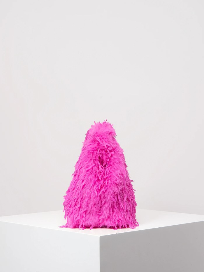 Dopamine Fuzzy Clip Clutch – Large Capacity Party Bag for Women 4