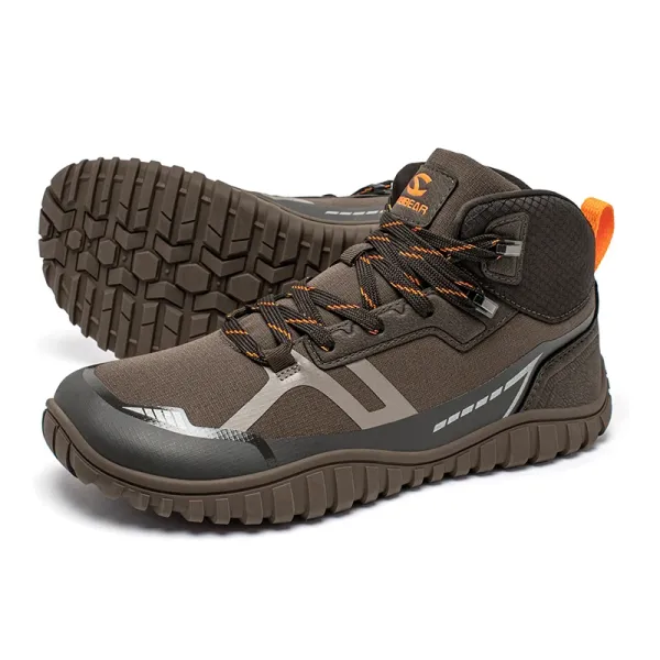 HOBIBEAR Mid Top Barefoot Shoes Unisex Wide Toe Hiking Boots Limited Edition 2
