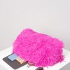 Dopamine Fuzzy Clip Clutch – Large Capacity Party Bag for Women 6
