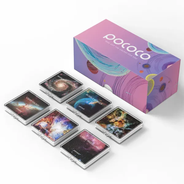 gorgeous nebula discs for pococo galaxy projector, 5k ultra hd, 6 pieces ( no projector ) Gorgeous Nebula - Discs for POCOCO Galaxy Projector, 5k Ultra HD, 6 Pieces ( No Projector )