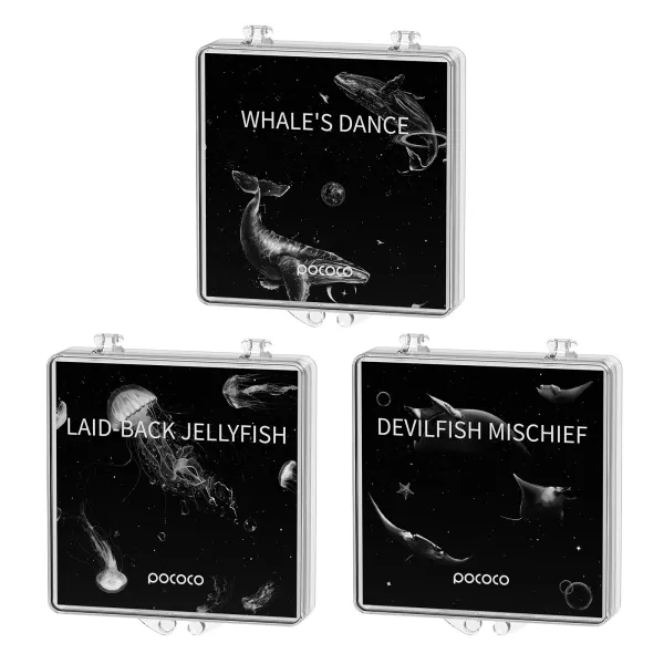 deep sea marvels discs for pococo galaxy projector, 5k ultra hd, 3 pieces (no projector) Deep Sea Marvels - Discs for POCOCO Galaxy Projector, 5k Ultra HD, 3 Pieces (No Projector) 2