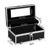 embellir portable cosmetic beauty makeup carry case with mirror diamond black embellir portable cosmetic beauty makeup carry case with mirror diamond black