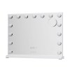 embellir makeup mirror 58x45cm hollywood vanity with led light tabletop white