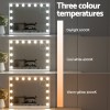 embellir makeup mirror 58x45cm hollywood vanity with led light tabletop white