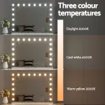 embellir makeup mirror 80x58cm hollywood vanity with led light tabletop wall embellir makeup mirror 80x58cm hollywood vanity with led light tabletop wall
