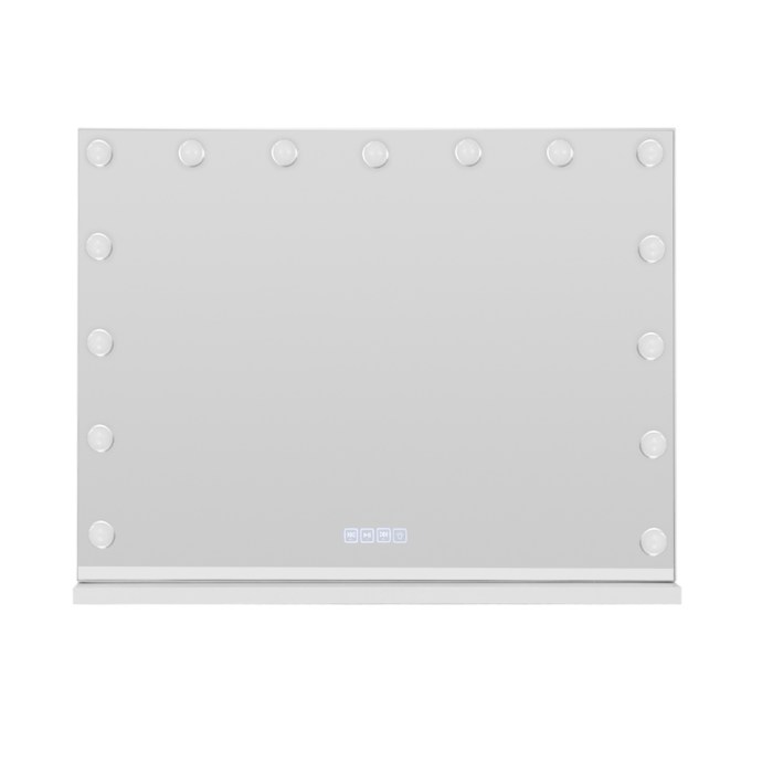 embellir bluetooth makeup mirror 80x58cm hollywood vanity with led light wall embellir bluetooth makeup mirror 80x58cm hollywood vanity with led light wall