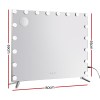 80x65cm embellir makeup mirror hollywood vanity with led light silver legs 80x65cm embellir makeup mirror hollywood vanity with led light silver legs