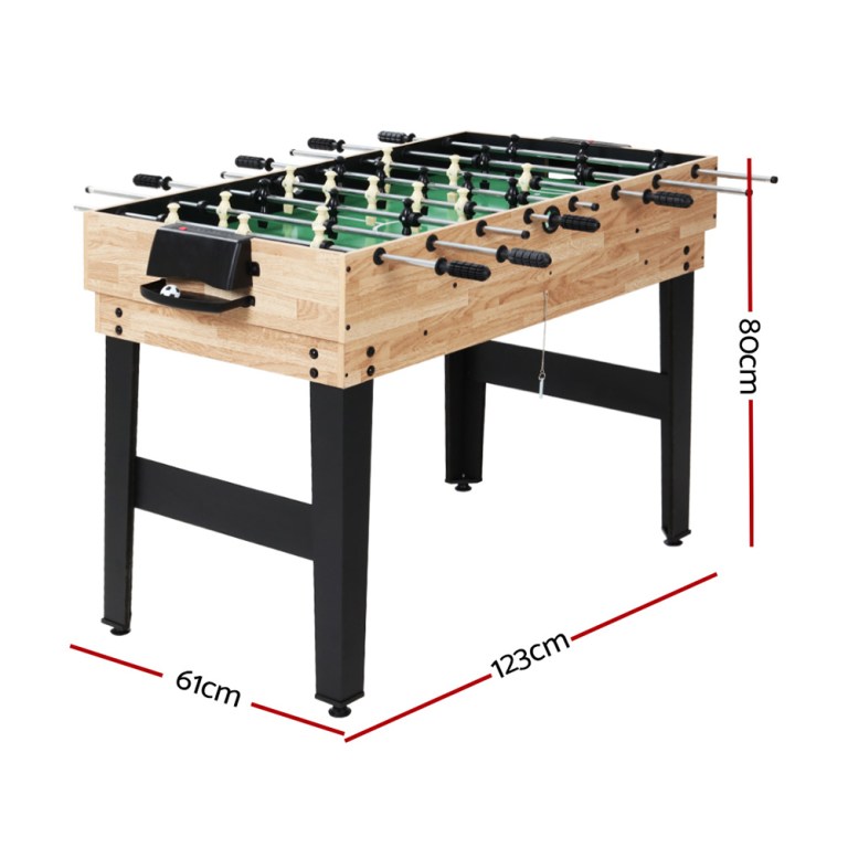 10 in 1 games table soccer foosball pool table tennis air hockey chess cards