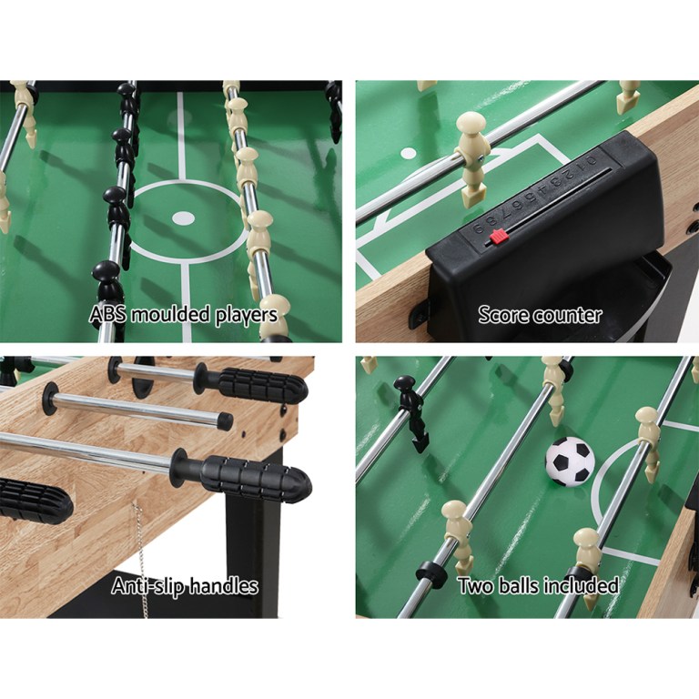 10 in 1 games table soccer foosball pool table tennis air hockey chess cards