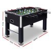 5ft soccer table foosball football game home family party gift playroom black 5ft soccer table foosball football game home family party gift playroom black
