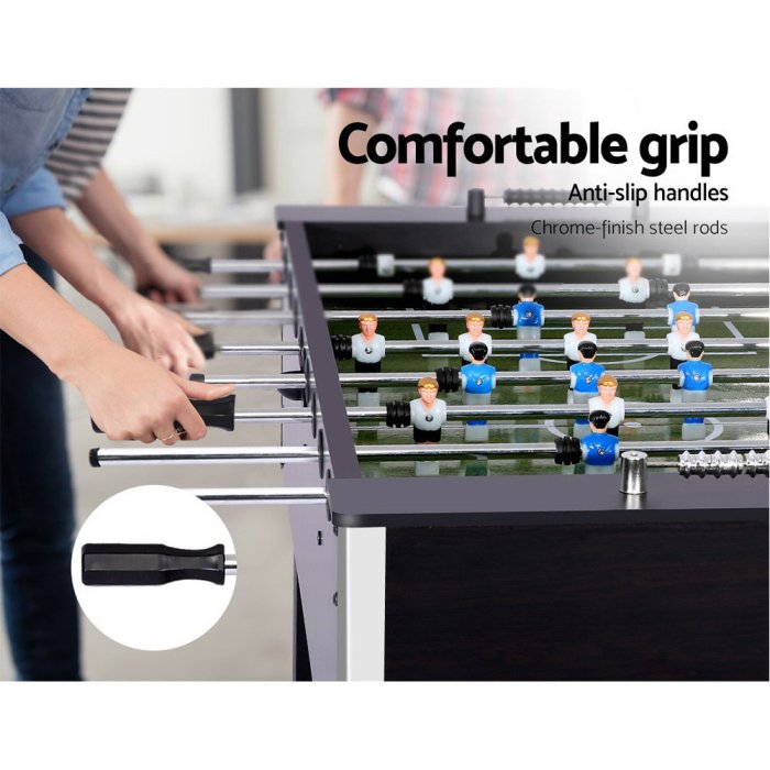 5ft soccer table foosball football game home family party gift playroom black 5ft soccer table foosball football game home family party gift playroom black