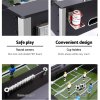 5ft soccer table foosball football game home family party gift playroom black 5ft soccer table foosball football game home family party gift playroom black