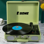 record player vinyl turntable bluetooth speakers retro briefcase usb (turquoise) record player vinyl turntable bluetooth speakers retro briefcase usb (turquoise)