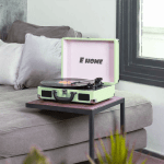 record player vinyl turntable bluetooth speakers retro briefcase usb (turquoise) record player vinyl turntable bluetooth speakers retro briefcase usb (turquoise)