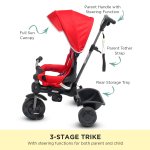 veebee explorer 3 stage kids trike with canopy red veebee explorer 3 stage kids trike with canopy red
