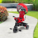 veebee explorer 3 stage kids trike with canopy red veebee explorer 3 stage kids trike with canopy red
