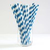 50 pack blue white drinking straws biodegradable eco paper birthday party event bistro bar cafe take away 50 pack blue white drinking straws biodegradable eco paper birthday party event bistro bar cafe take away
