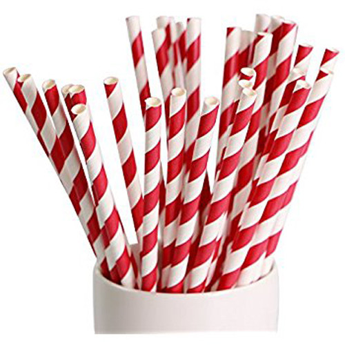 50 pack red white drinking straws biodegradable eco paper birthday party event bistro bar cafe take away 50 pack red white drinking straws biodegradable eco paper birthday party event bistro bar cafe take away