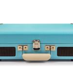 crosley cruiser bluetooth portable turntable turquoise + bundled crosley record storage crate crosley cruiser bluetooth portable turntable turquoise + bundled crosley record storage crate