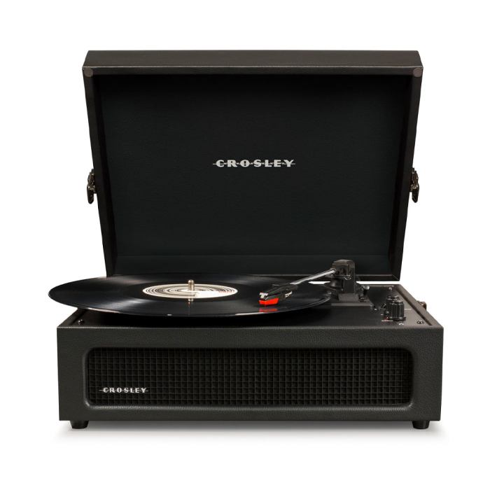 crosley voyager bluetooth portable turntable black + bundled crosley record storage display stand crosley voyager bluetooth portable turntable black + bundled crosley record storage display stand