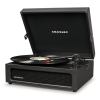 crosley voyager bluetooth portable turntable black + bundled crosley record storage display stand crosley voyager bluetooth portable turntable black + bundled crosley record storage display stand