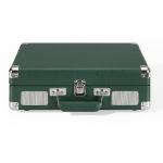 crosley cruiser bluetooth portable turntable emerald green