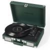 crosley cruiser bluetooth portable turntable emerald green crosley cruiser bluetooth portable turntable emerald green