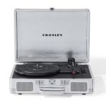 Crosley Cruiser Bluetooth Portable Turntable - Silver Crosley Cruiser Bluetooth Portable Turntable - Silver
