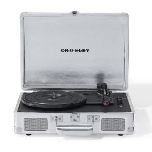Crosley Cruiser Bluetooth Portable Turntable - Silver