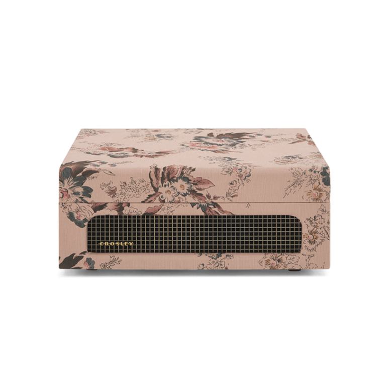 crosley voyager bluetooth portable turntable floral crosley voyager bluetooth portable turntable floral