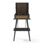 Crosley Voyager Bluetooth Portable Turntable + Entertainment Stand Bundle - Cocoa Crosley Voyager Bluetooth Portable Turntable + Entertainment Stand Bundle - Cocoa