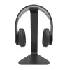 kanto h1 universal desktop headphone stand, black kanto h1 universal desktop headphone stand, black