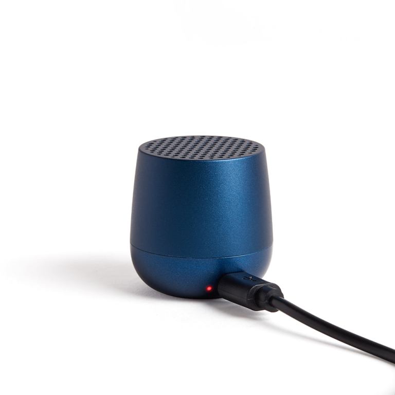 lexon mino+ mini bluetooth speaker blue