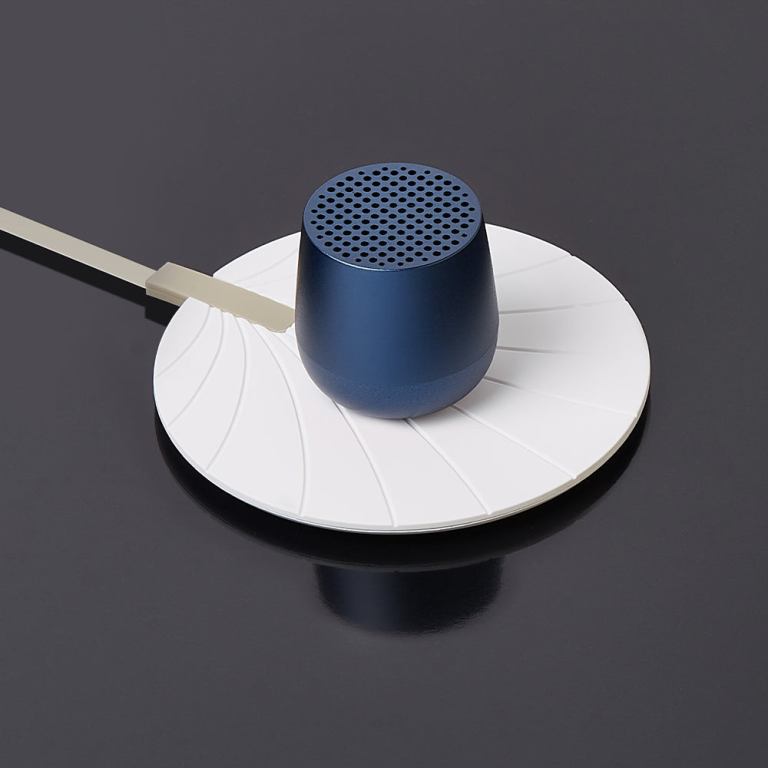 lexon mino+ mini bluetooth speaker blue