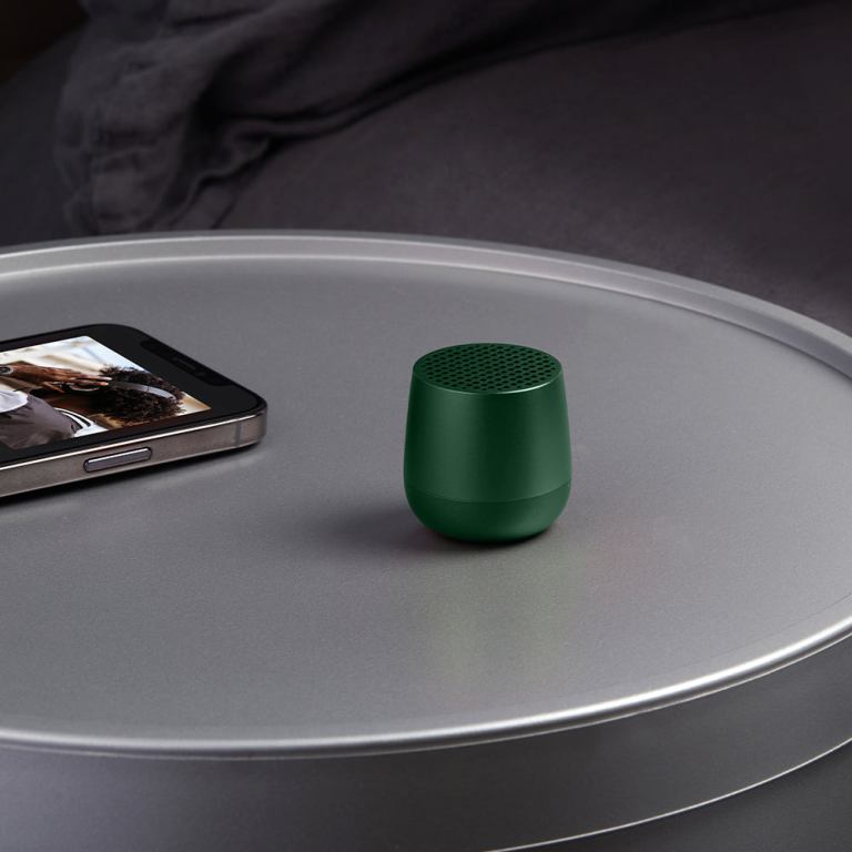 lexon mino+ mini bluetooth speaker green