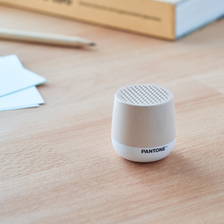 lexon mino+ mini bluetooth speaker pantone sand lexon mino+ mini bluetooth speaker pantone sand