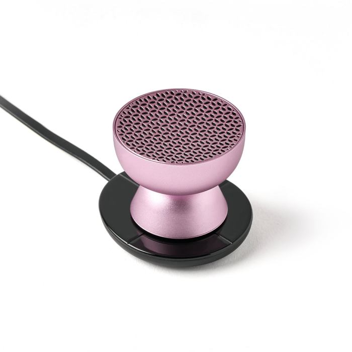 lexon tamo infinitely pairable bluetooth speaker pink
