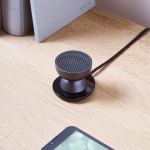 lexon tamo infinitely pairable bluetooth speaker gunmetal