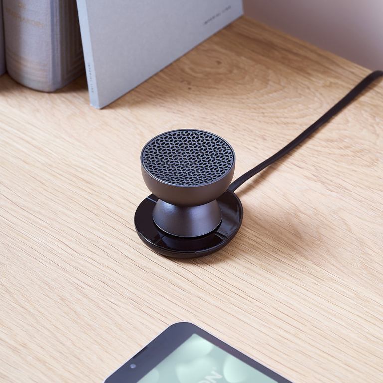 lexon tamo infinitely pairable bluetooth speaker gunmetal