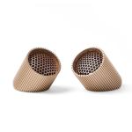 Lexon Ray Set Of Magnetic Bluetooth Speakers - Gold Lexon Ray Set Of Magnetic Bluetooth Speakers - Gold