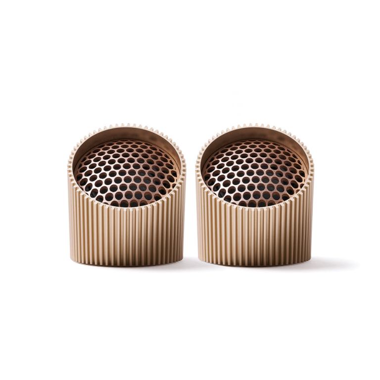 lexon ray set of magnetic bluetooth speakers gold lexon ray set of magnetic bluetooth speakers gold