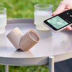 lexon ray set of magnetic bluetooth speakers gold lexon ray set of magnetic bluetooth speakers gold