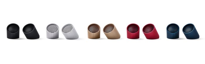 lexon ray set of magnetic bluetooth speakers gold lexon ray set of magnetic bluetooth speakers gold