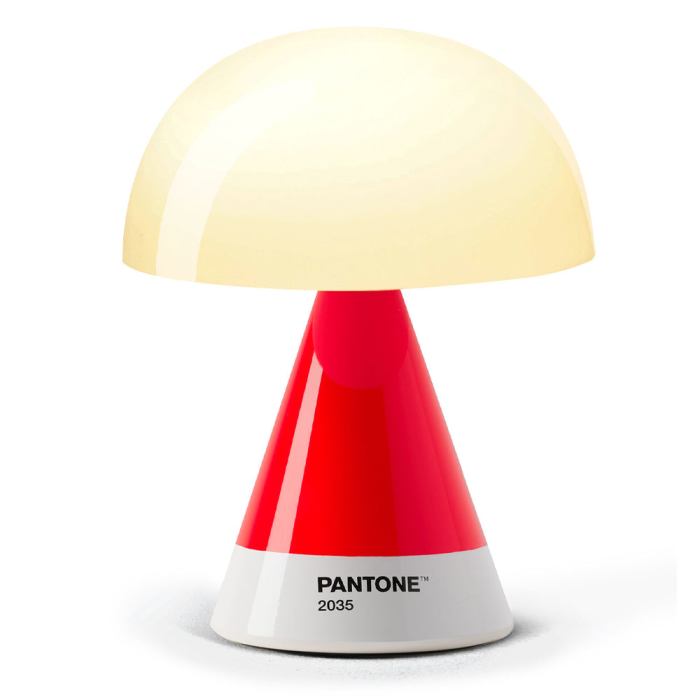 Lexon Mina M Medium Portable Led Lamp PANTONE -2035 Red Lexon Mina M Medium Portable Led Lamp PANTONE -2035 Red